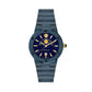 Versace Blue Stainless Steel Dress Watch