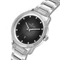 Pierre Cardin Gray Stainless Steel Dress Watch