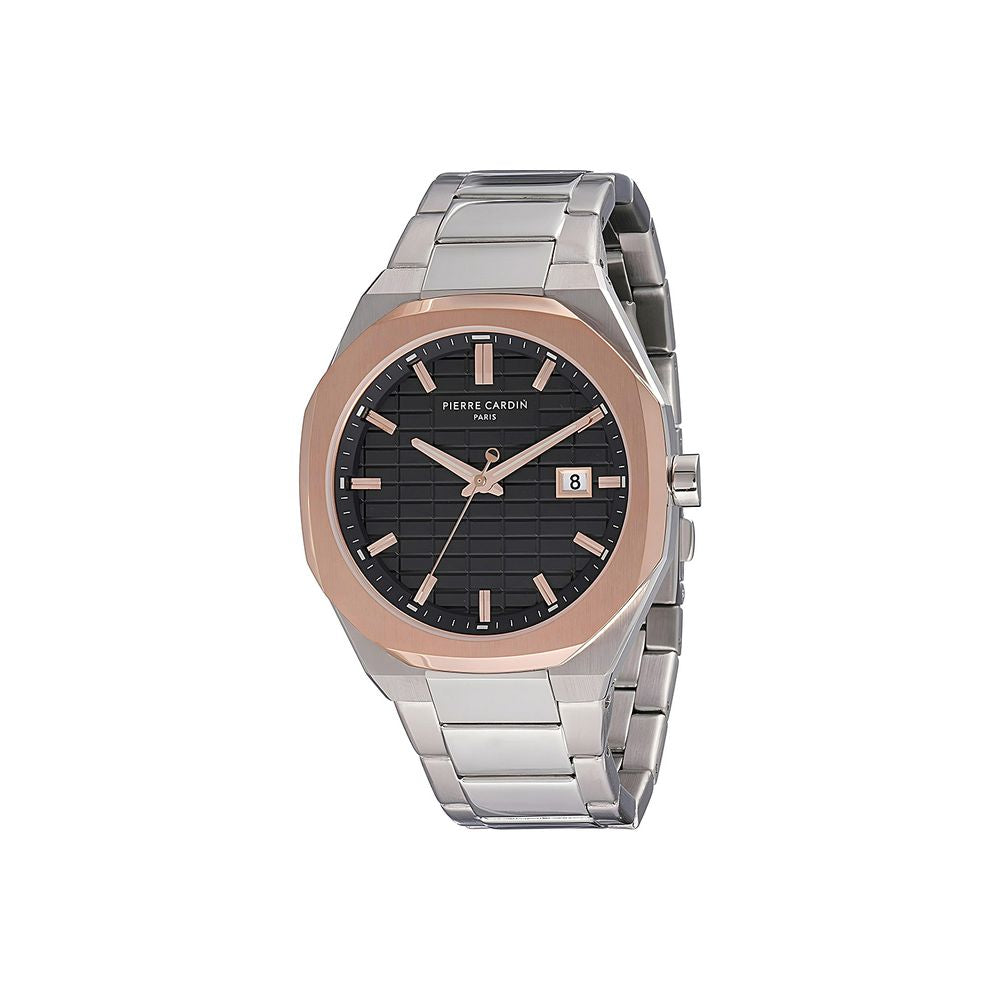 Pierre Cardin Gray Stainless Steel Dress Watch