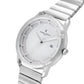 Pierre Cardin Gray Stainless Steel Dress Watch