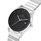 Pierre Cardin Gray Stainless Steel Dress Watch