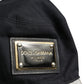Dolce & Gabbana Black Cotton Plastic Fisherman Bucket Capello Hat