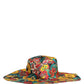 Dolce & Gabbana Men Multicolor Brocade Wide Brim Fisherman Capello Hat