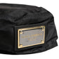 Dolce & Gabbana Men Black Plastic Fisherman Bucket Capello Hat