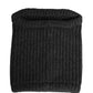 Dolce & Gabbana Black Cashmere Knitted Men Winter Neck Warmer Hat