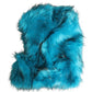 Dolce & Gabbana Blue Modacrylic Fur Women Bucket Capello Hat