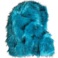 Dolce & Gabbana Blue Modacrylic Fur Women Bucket Capello Hat