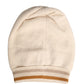 Dolce & Gabbana Beige Cashmere Knitted Women Winter Beanie Hat