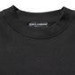 Dolce & Gabbana Black Cotton Crew Neck Sweatshirt  Sweater