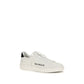 Balmain White Calf Leather Bos Taurus Low Top Sneakers