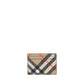 Burberry Beige Cotton Cardholder