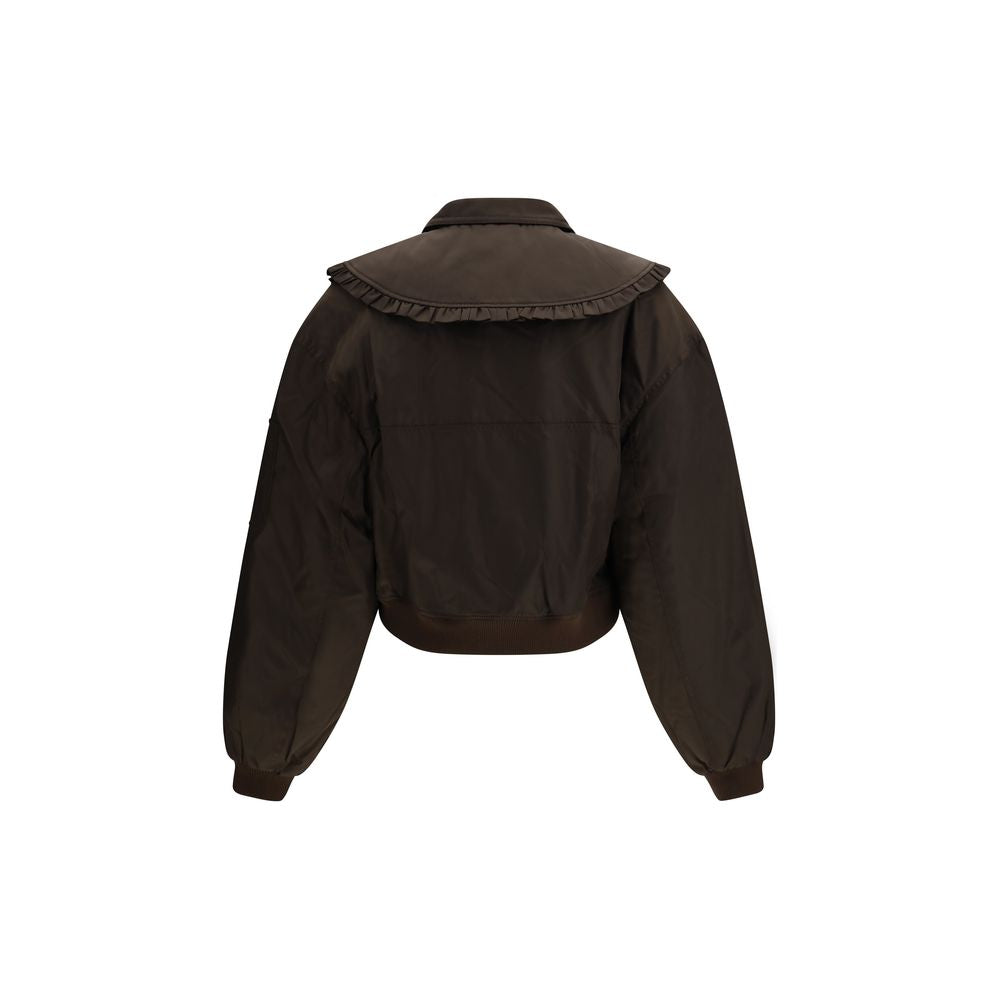 Ganni Bicolor Polyamide Bomber