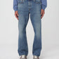 Golden Goose Blue Cotton Flared Jeans