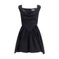 Vivienne Westwood Black Cotton Casual Dress