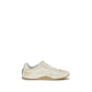 Gucci White Calf Leather Bos Taurus Low Top Sneakers