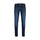 Jack Jones Blue Cotton Skinny Jeans