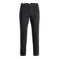 Jack Jones Black Cotton Casual Pants