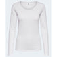 Only White Cotton Long Sleeve T-Shirt