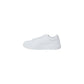 Armani Exchange White Leather Low Top Sneakers