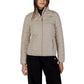 EA7 Emporio Armani Beige Polyester Bomber