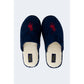 Ralph Lauren Blue Polyester Slippers