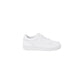 New Balance White Leather Athletic Sneakers