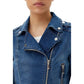Morgan De Toi Blue Cotton Denim Jacket