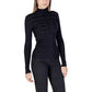 Morgan De Toi Black Viscose Turtleneck