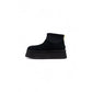 UGG Black Suede Leather Ankle Boots