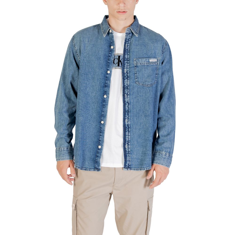 Calvin Klein Jeans Blue Denim Shirt