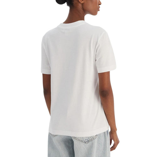 Calvin Klein Jeans White Cotton T-Shirt