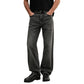 Calvin Klein Jeans Black Cotton Relaxed Fit Jeans
