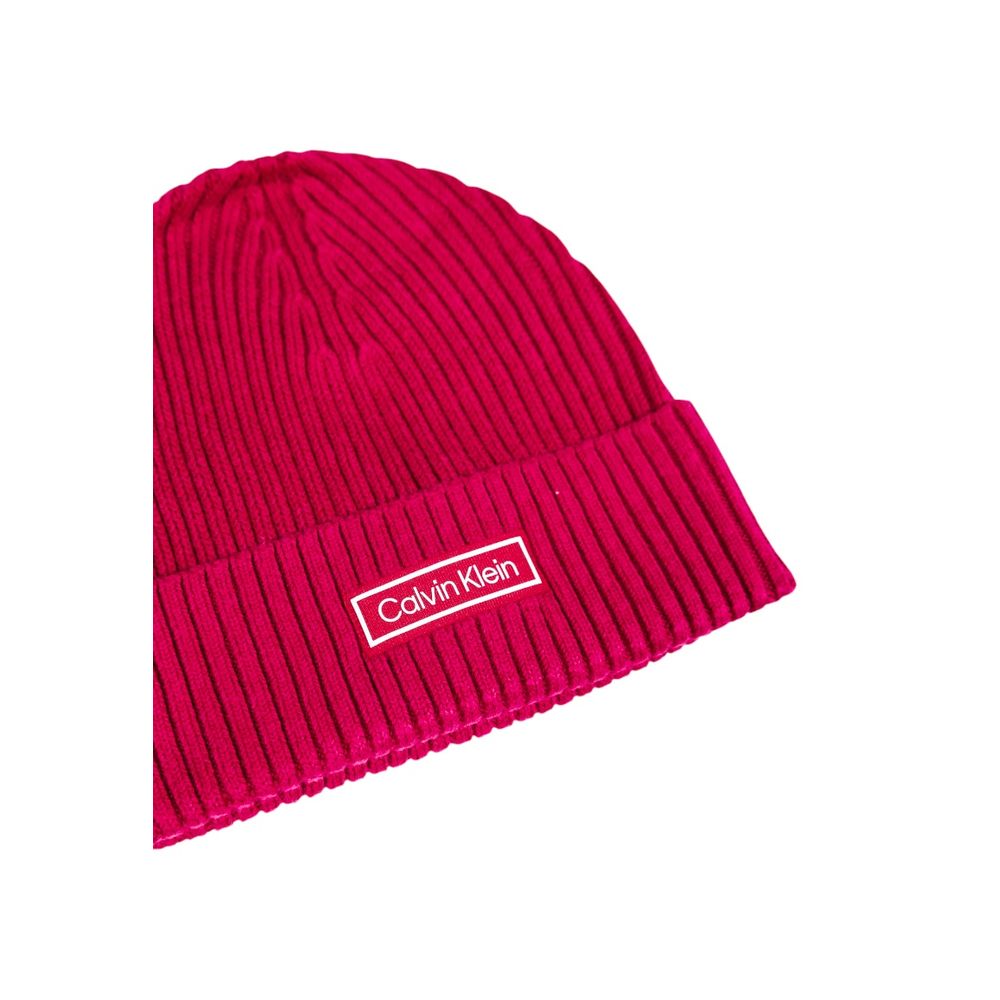 Calvin Klein Pink Cotton Cap (Baseball Hat)
