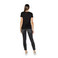 Armani Exchange Black Cotton T-Shirt