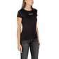 Armani Exchange Black Cotton T-Shirt