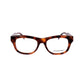 Ermenegildo Zegna Brown Resin Glasses (Frames)