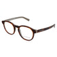 Ermenegildo Zegna Brown Acetate Glasses (Frames)