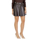 Only Brown Recycled Polyester Mini Skirt