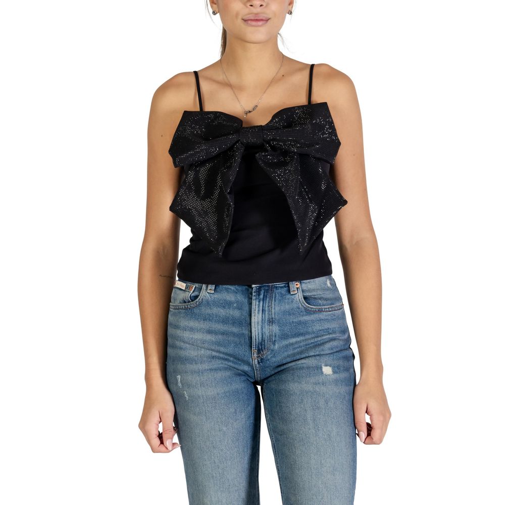 Only Black Polyester Top