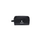 County of Milan Black Polyethylene Clutch Bag