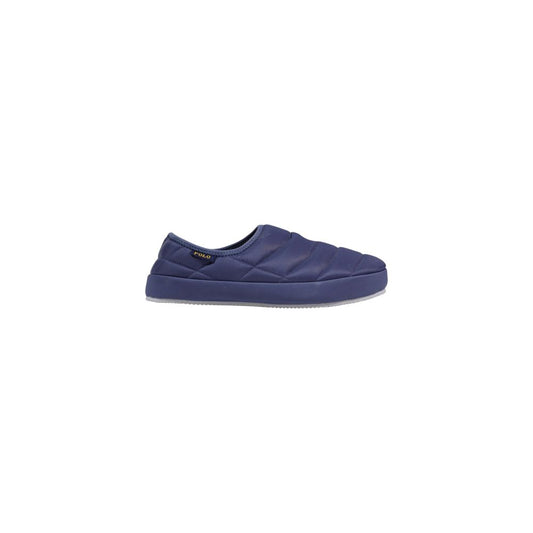 Ralph Lauren Blue Textile Slippers