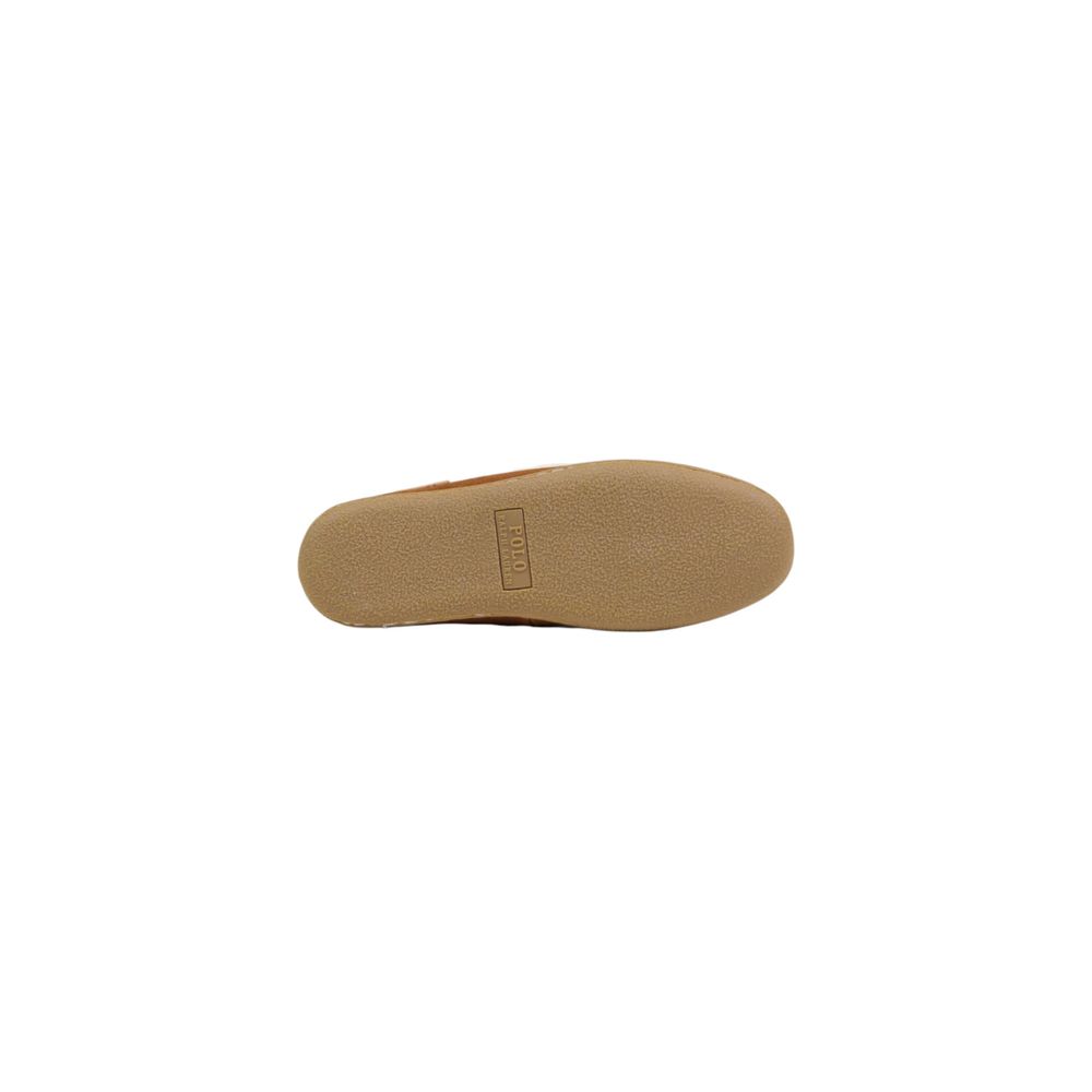 Ralph Lauren Brown Suede Leather Slippers