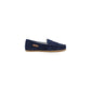 Ralph Lauren Blue Suede Leather Slippers
