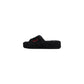 Ralph Lauren Black Textile Slippers