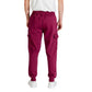 Icon Bordeaux Cotton Joggers (Workout Pants)