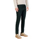 Borghese Green Cotton Skinny Pants