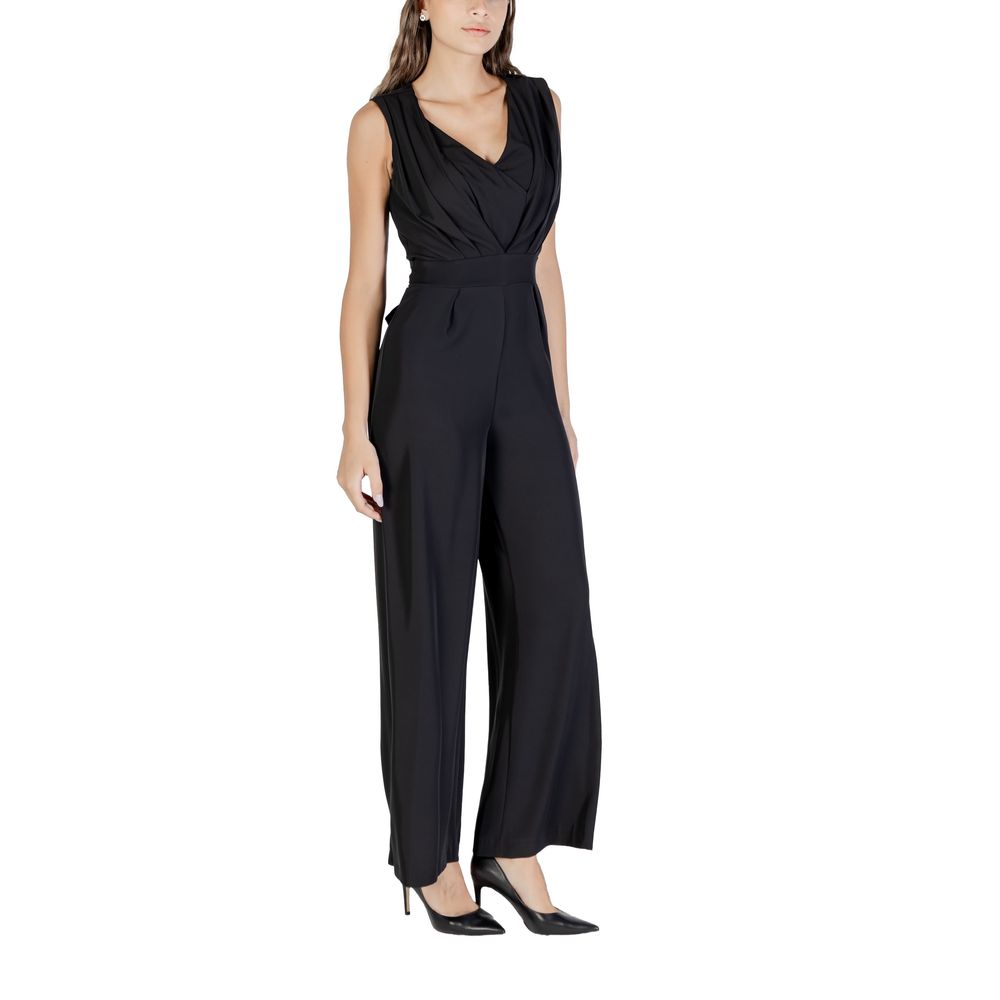 Rinascimento Black Polyester Jumpsuit