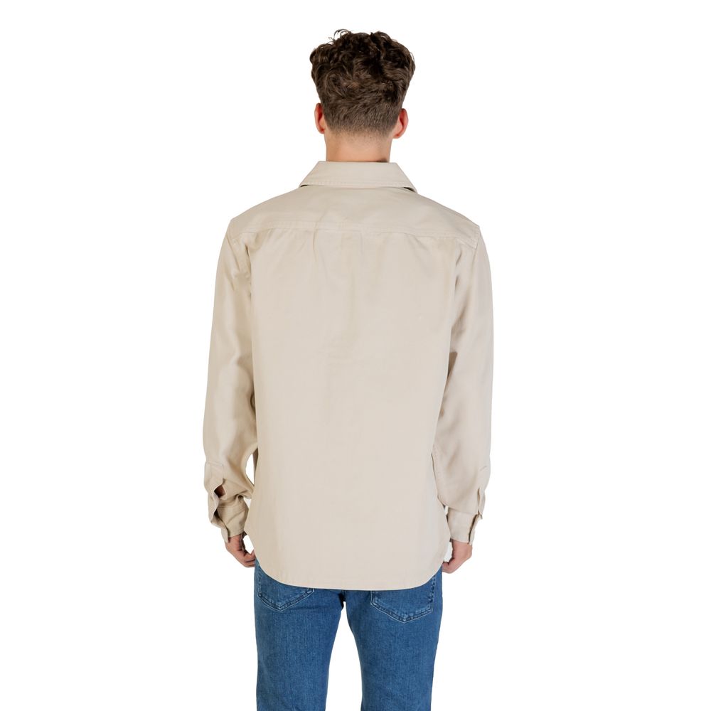 Hugo Boss Beige Polyester Shirt