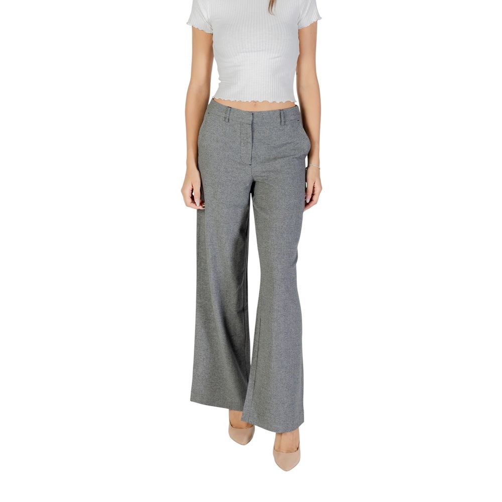 Only Gray Recycled Polyester Casual Pants