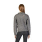 Liu Jo Gray Marabou Sweatshirt